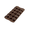 Forma na čokoládu a pralinky - moučníky, 28,5 mm, 15 mm, 6,5 ml - SCG19 Fantasia | SILIKOMART, Easychoc