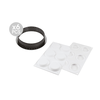 Sada forem na koláče - 6 prstenů 80 mm + silikonová forma 6x 67x15 mm, 50 ml | SILIKOMART, Kit Tarte Ring Round