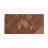 Tritanová forma na tabuľku čokolády - 3 ks x 100g, 155x77x10 mm - PC5002FR | PAVONI, Crush