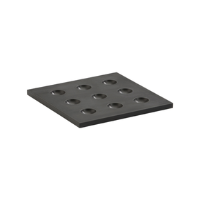 Čierna vložka do krabičky 15,8 x 15,8 cm | ZIEHER, Solid