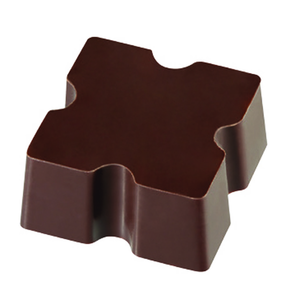 Magnetická forma na pralinky - štvorec, 15 ks, 30x30 mm, 13 gr - MM13FR | PAVONI, Magnetic