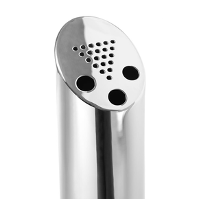 Samostatně stojící popolník o priemere 17 cm | HENDI, 440223