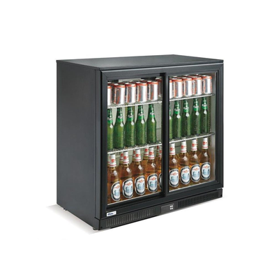 Barová chladnička na nápoje, dvojdverová, 228 l | ARKTIC, 233917