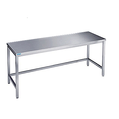 Pracovný stôl 1000x600x900 mm s pracovnou doskou, bez zadného lemu | RILLING, ATO 0610A 0000