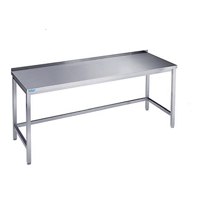 Pracovný stôl 1200x600x900 mm s pracovnou doskou a zadným lemom | RILLING, ATO 0612C 0000