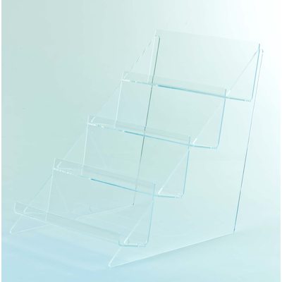 Stojan z plexiskla na tabuľky z čokolády - 315x410x370 mm - ET004B | MARTELLATO, Plexiglass Display