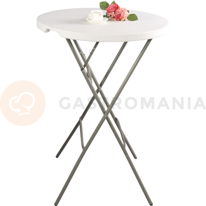 Cateringový stôl, barový, okrúhly, skladací 800x1100 mm | STALGAST, 950141
