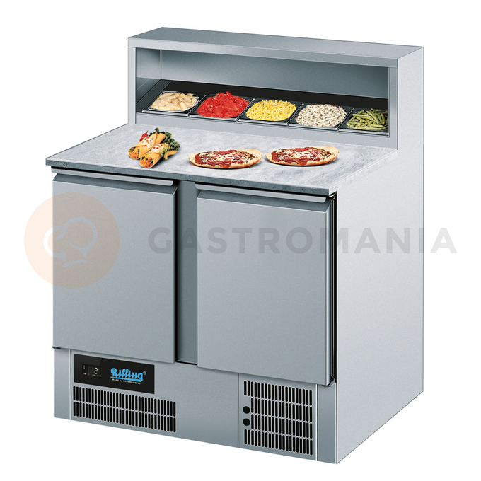 Chladiaci stôl na pizzu 270 l, 950x680x1120 mm | RILLING, AKT P0795 00EV