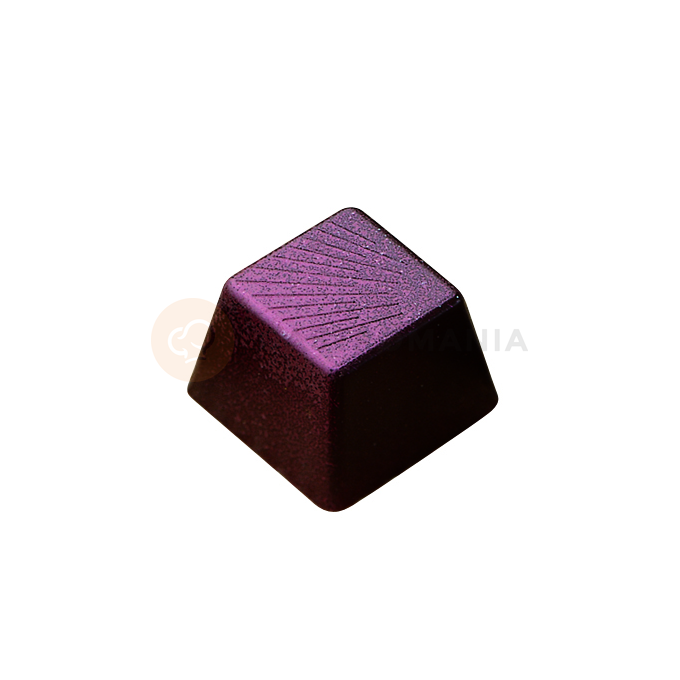 Polykarbonátová forma na pralinky a čokoládu, hranaté - 28 ks x 11g, 27x27x18 mm - MA1303 | MARTELLATO, Modern