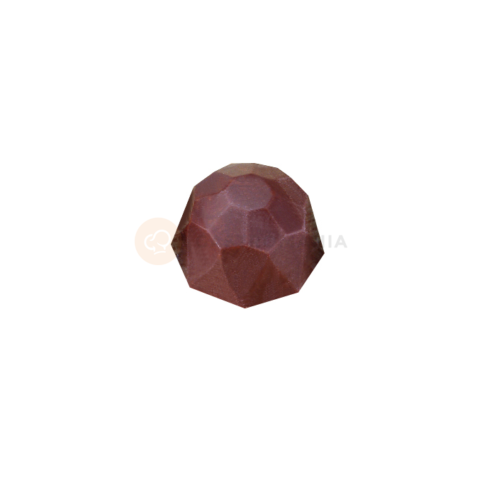 Polykarbonátová forma na pralinky a čokoládu, okrúhle - 28 ks x 10g, 28x18 mm - MA1521 | MARTELLATO, Modern