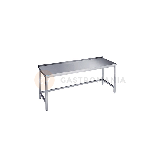 Pracovný stôl 1000x600x900 mm s pracovnou doskou a zadným lemom | RILLING, ATO 0610C 0000