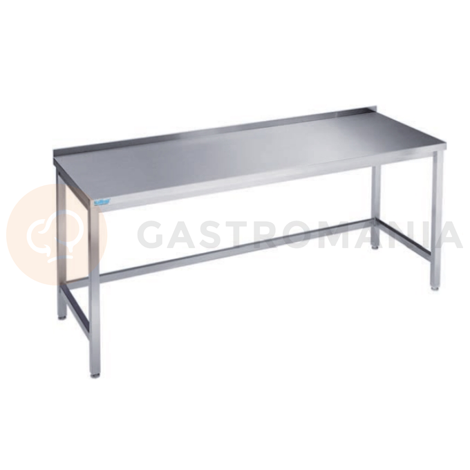 Pracovný stôl 1000x700x900mm s pracovnou doskou a zadnou lištou | RILLING, ATO 0710C 0000