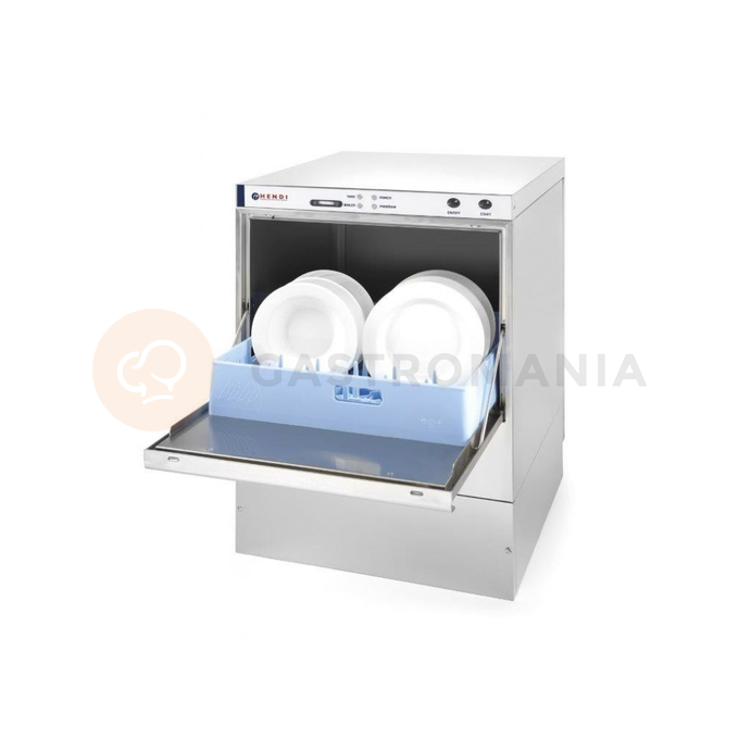 Umývačka na riad s elektromechanickým ovládaním, s dávkovačom na čistič 50x50 cm, 230V | HENDI, 230237