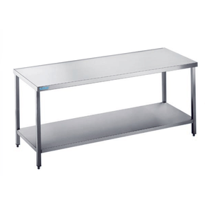 Podstavec pracovného stola 2000x700x850 mm s policou a bez pracovnej dosky | RILLING, ATZ 0720U 0000