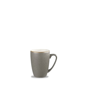 Hrnček s uškom sivý, ručne zdobený 340 ml | CHURCHILL, Stonecast Peppercorn Grey