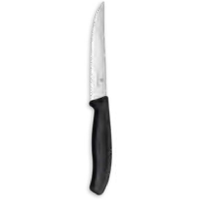 Nôž na pizzu, zúbkovaný, čierny | VICTORINOX, Swiss Classic, 6.7933.12B