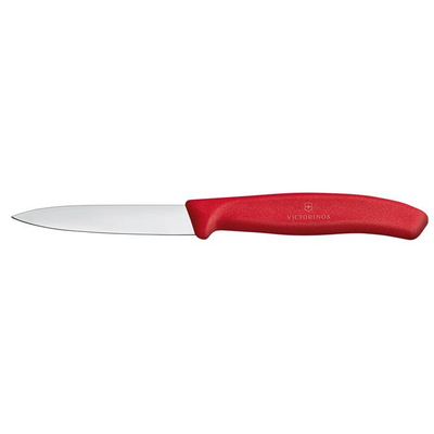 Nôž na zeleninu, hladký, 8 cm, červený | VICTORINOX, Swiss Classic, 6.7601