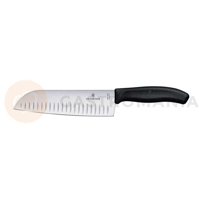 Nôž Santoku, vrúbkovaný, 17 cm | VICTORINOX, Swiss Classic, 6.8523.17B