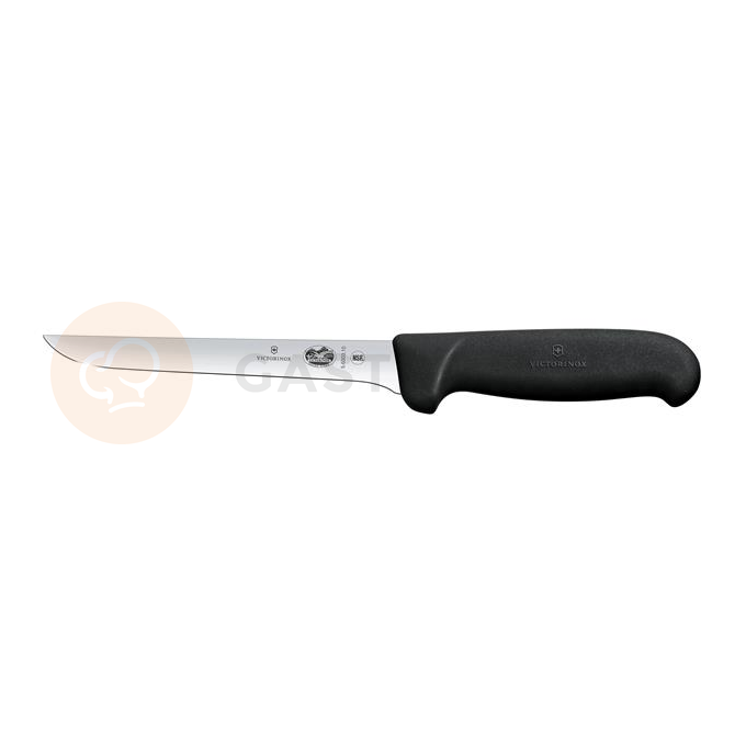 Vykosťovací nôž, 15 cm, čierny | VICTORINOX, Fibrox, 5.6303.15