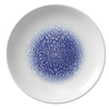 Plytký tanier z porcelánu, Ø 27 cm, bielo-modrý | FINE DINE, Serenity