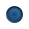 Tanier z porcelánu s vysokým okrajom, Ø 27 cm, modrý | FINE DINE, Kolory Ziemi Iris