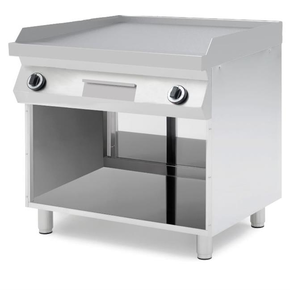 Plynová grilovacia doska, hladká 800x700x850(h) séria 700 | HENDI, 220207