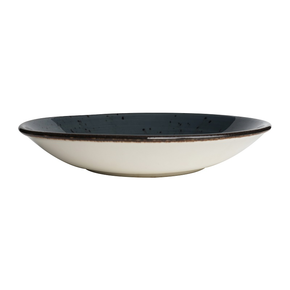 Hlboký tanier z porcelánu, Ø 23 cm, šedý | FINE DINE, Kolory Ziemi Arando