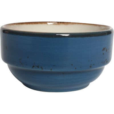 Miska z porcelánu, Ø 12 cm, modrá | FINE DINE, Kolory Ziemi Iris