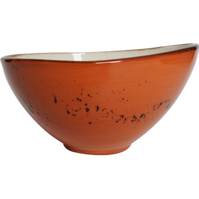 Miska z porcelánu, Ø 15 cm, oranžová | FINE DINE, Kolory Ziemi Dahlia