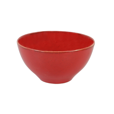 Miska z porcelánu, Ø 17 cm, červená | PORLAND, Seasons Magma