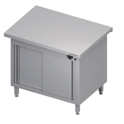Ohrievací stôl, vrchná doska z nerezovej ocele, 1100x735x880 mm | STALGAST, ST 230