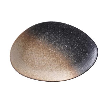 Oválny tanier z kameniny, Ø 25 cm | FINE DINE, Moon