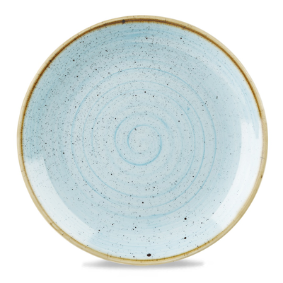 Plytký tanier z porcelánu, Ø 32,4 cm | CHURCHILL, Studio Prints Raku Topaz Blue