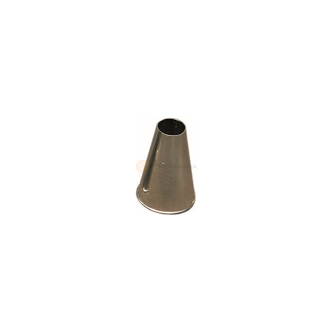 Cukrárska špička - kruh, priemer: 20 mm - 125/20 | PAVONI, Stainless Steel Tubes