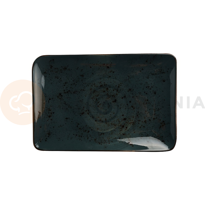 Obdĺžnikový tanier z porcelánu, 30x20 cm, šedý | FINE DINE, Kolory Ziemi Arando