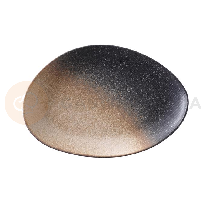 Oválny tanier z kameniny, Ø 25 cm | FINE DINE, Moon