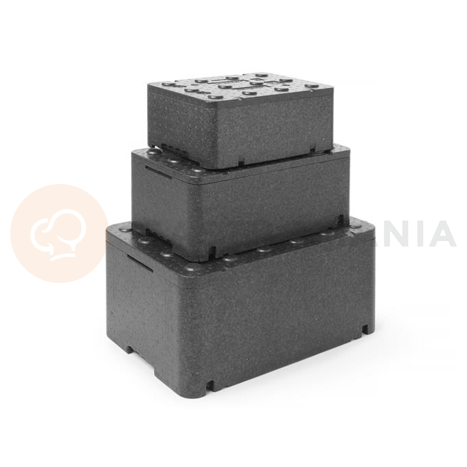 Termoizolačný box, Piocelan, rozmery 400x300x173 mm, 12,94 l | HENDI, 707579