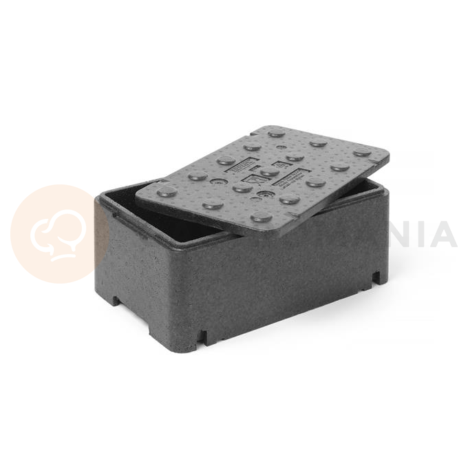 Termoizolačný box, Piocelan, rozmery 500x300x213 mm, 20,04 l | HENDI, 707586