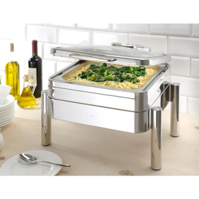 Chafing indukčný guľatý 11 L  | FINE DINE, Premium
