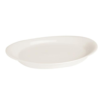 Servírovací tanier oválny 260x180 mm | PORLAND, Dove
