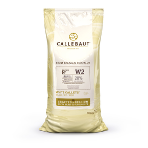 Biela čokoláda 28% Callets&amp;#x2122; 10 kg balenie | CALLEBAUT, W2NV-01B