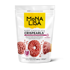 Dekoračné posypové guličky Crispearls&amp;#x2122; v ružovej čokoláde Ruby, 0,8 kg | MONA LISA, CHR-CC-2CRISE0-02B