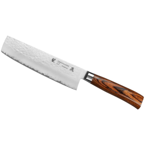 Nôž Nakiri, 18 cm | TAMAHAGANE, Tsubame Brown