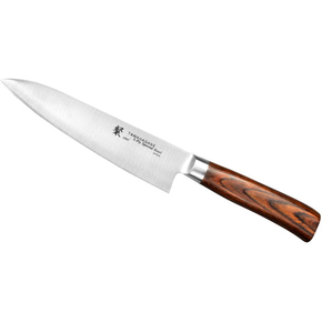 Nôž šéfkuchára, 18 cm | TAMAHAGANE, SAN Brown