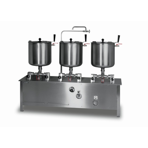 Sada 3 sklopných varných kotlov, elektrických, 3x30 l | LOZAMET, ZE-6