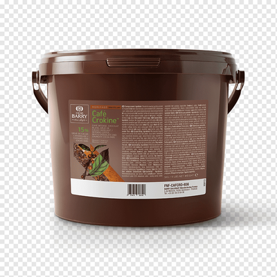 Chrumkavá náplň s prídavkom kávy Mokka Cara Crakine&amp;#x2122;, 5 kg balenie | CACAO BARRY, FNF-CAFCRO-656