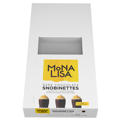 Košíčky z horkej čokolády Snobinettes&amp;#x2122;, 26x27x23 mm, 13 ml - 90 ks | MONA LISA, CHD-CV-19927E0-999