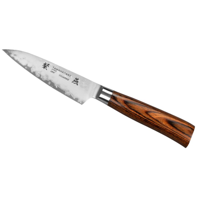 Lúpací nôž, 9 cm | TAMAHAGANE, Tsubame Brown