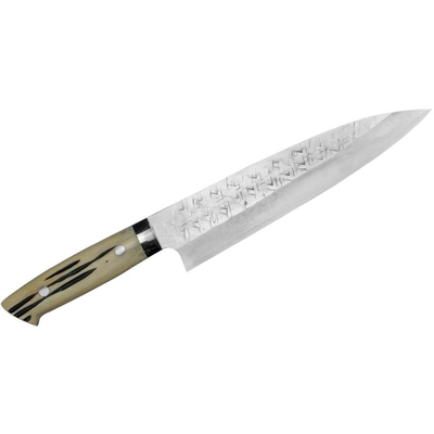 Nôž šéfkuchára, 21 cm | TAKESHI SAJI, Jeleni róg