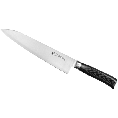 Nôž šéfkuchára, 24 cm | TAMAHAGANE, SAN Black